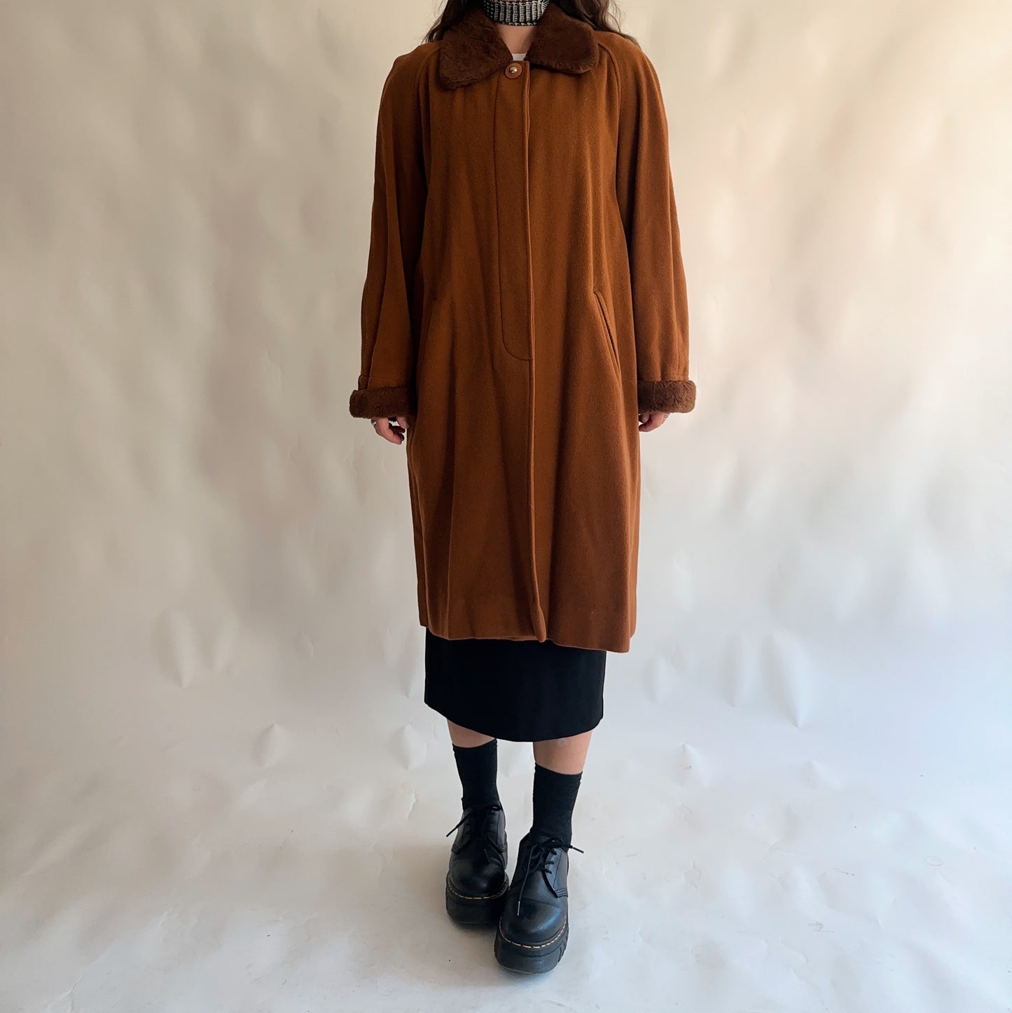 Casaco Vintage de Lã (L-XL)