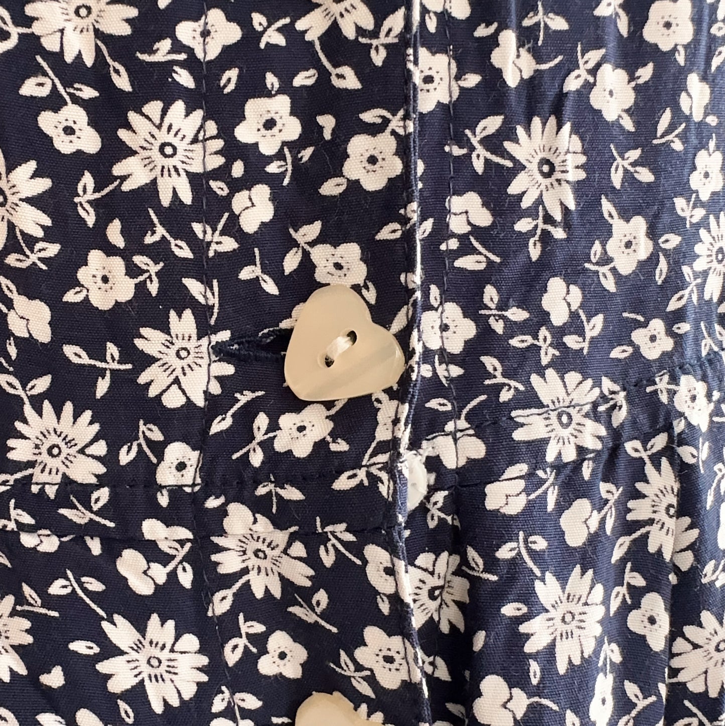 vestido vintage austríaco floral (XXL)