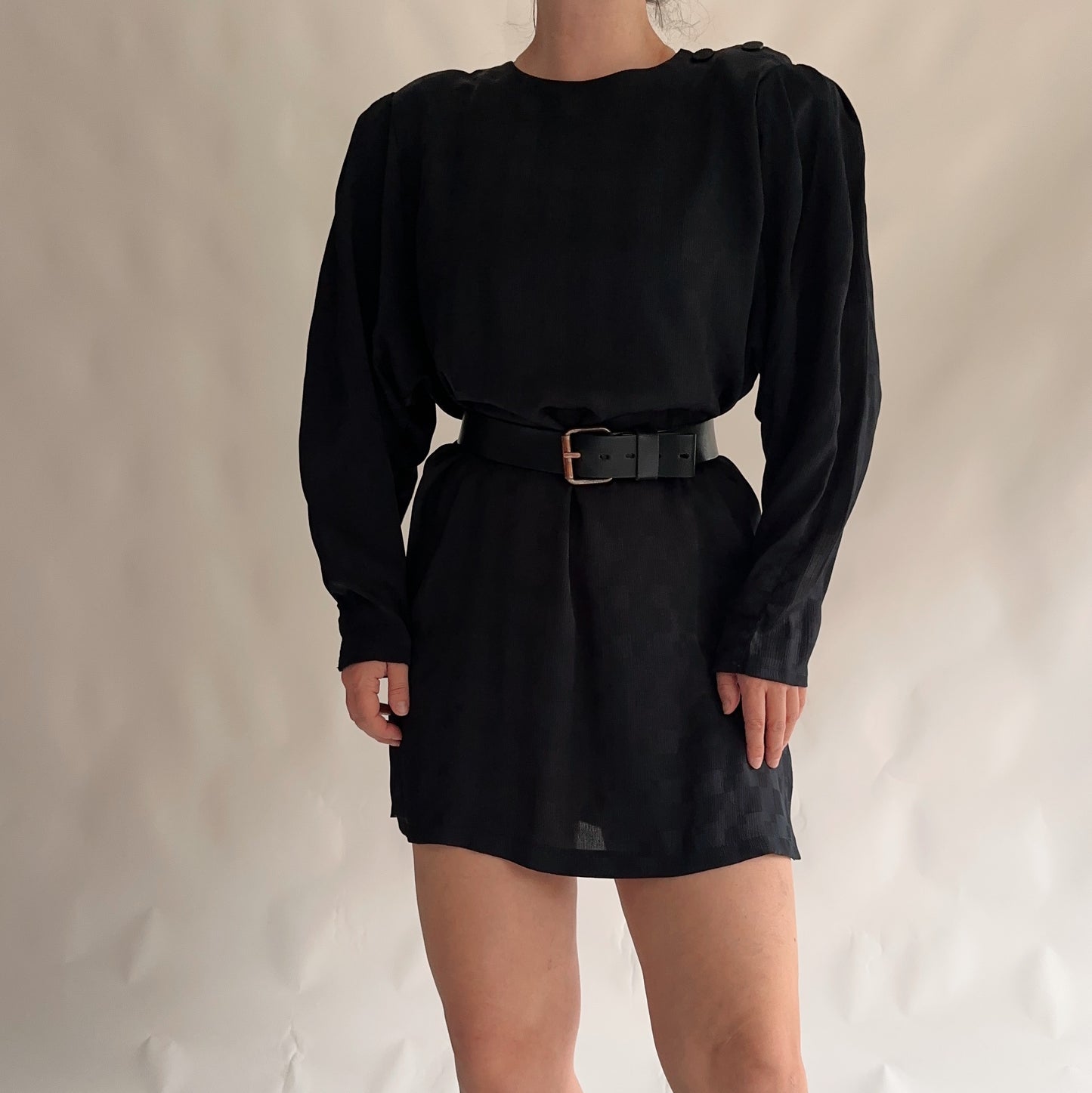 Vestido/Top vintage dos anos 80s (M)