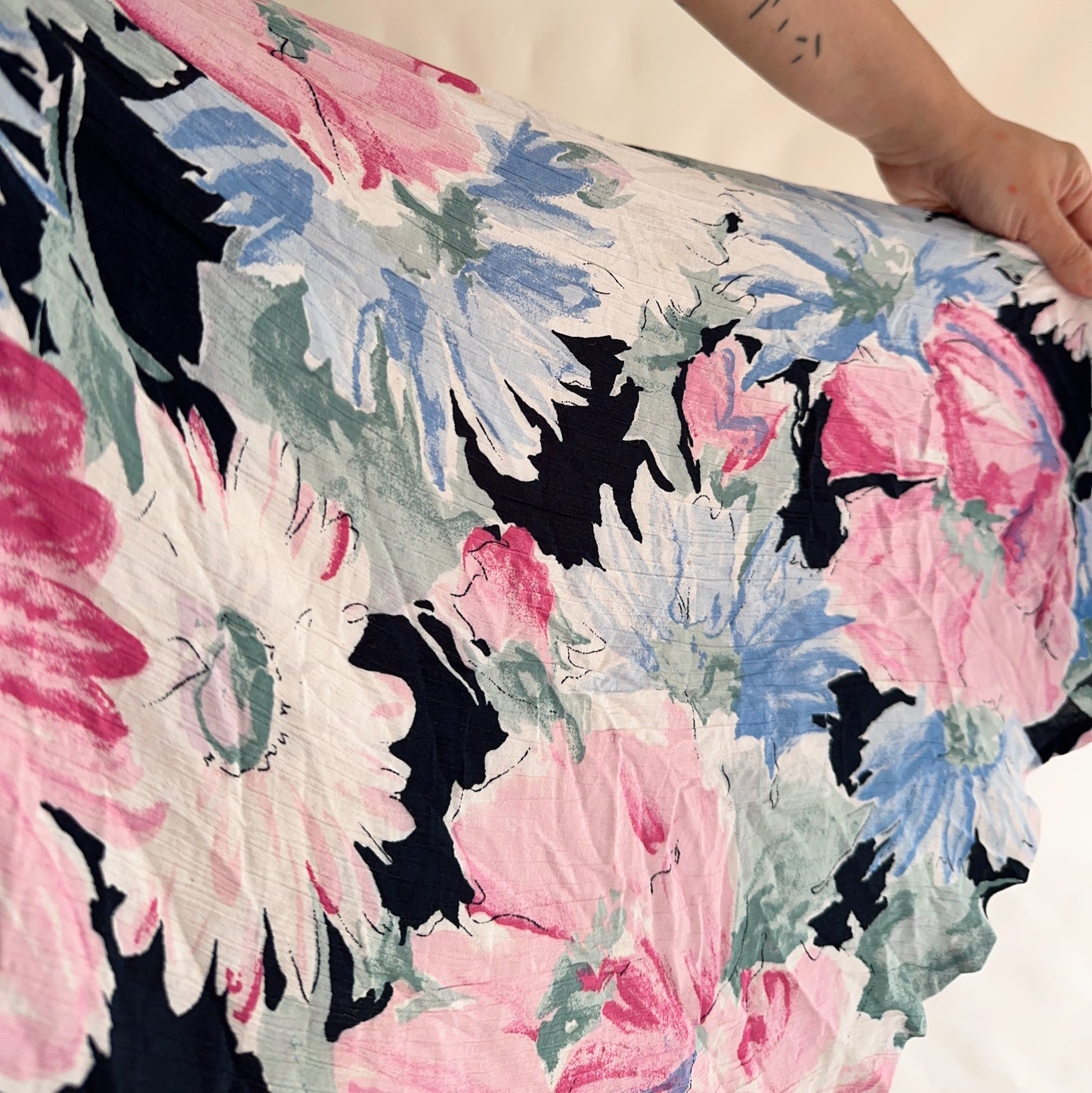 Vintage Floral Skirt (XS)