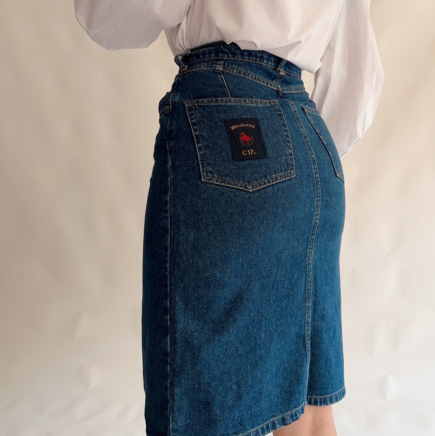 Saia Vintage jeans (S)