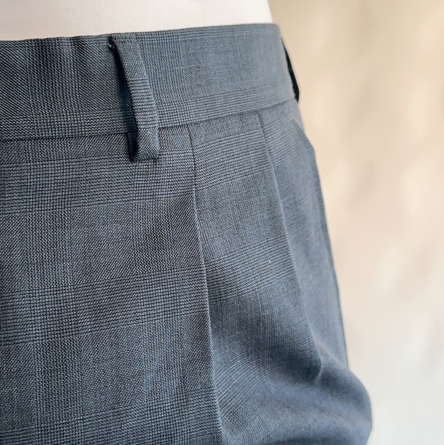 Fato Vintage Blazer + Calças 100% lã (M-L)