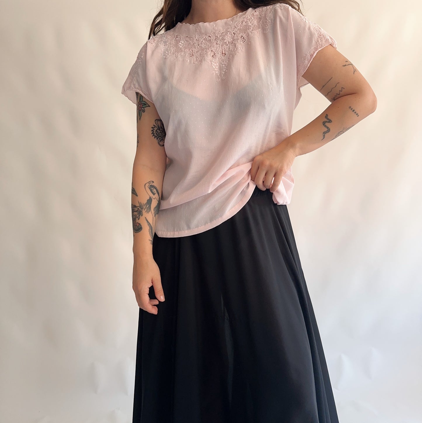 Top Vintage Romântico (M)