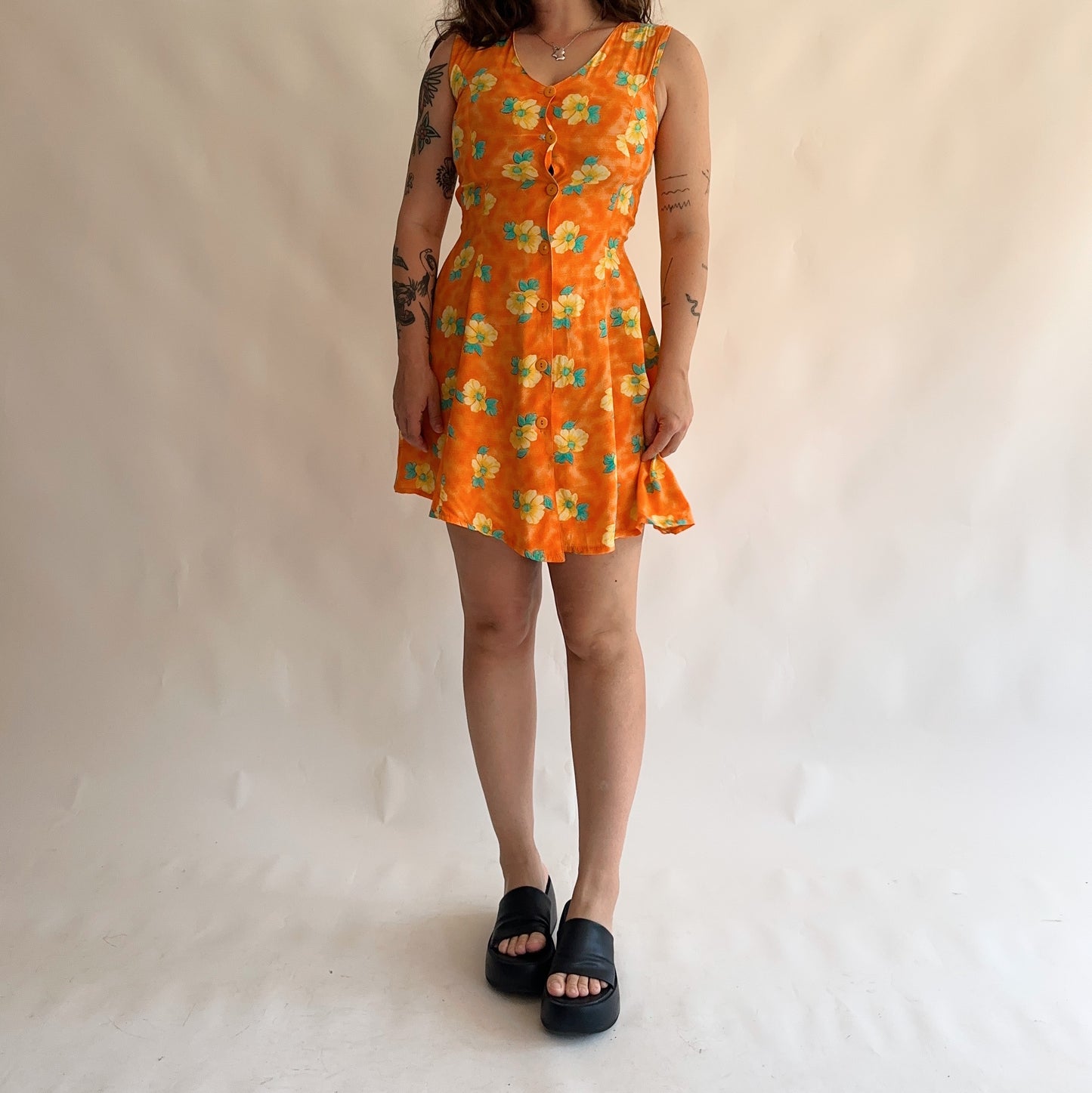 vestido vintage 90s (S-M)