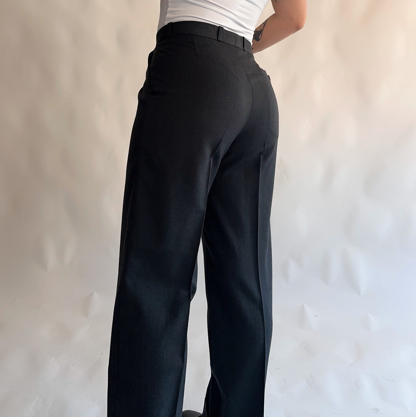 Fato Vintage Blazer + calças 45% lã (M-L)