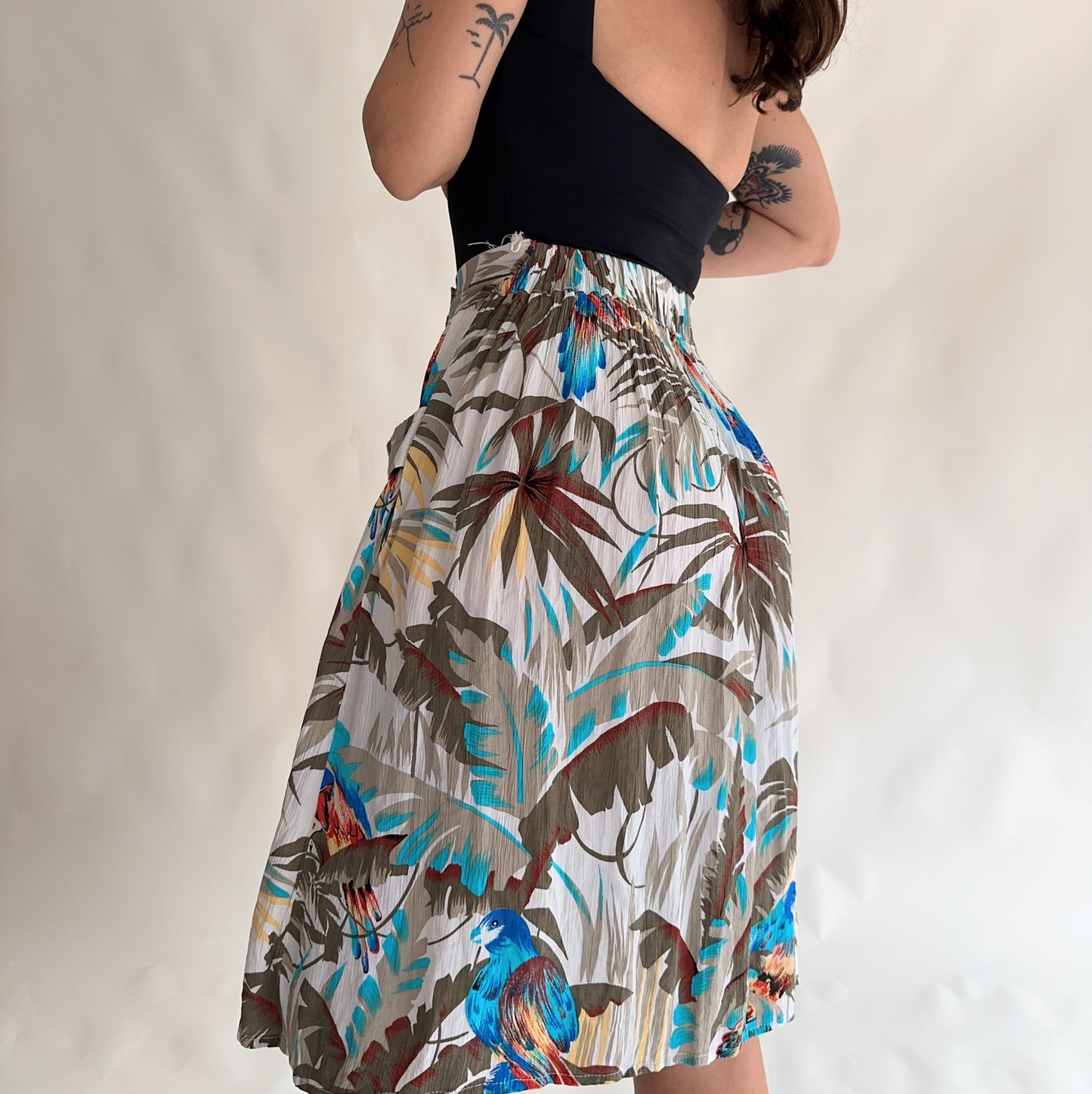 Vintage midi skirt (XS)