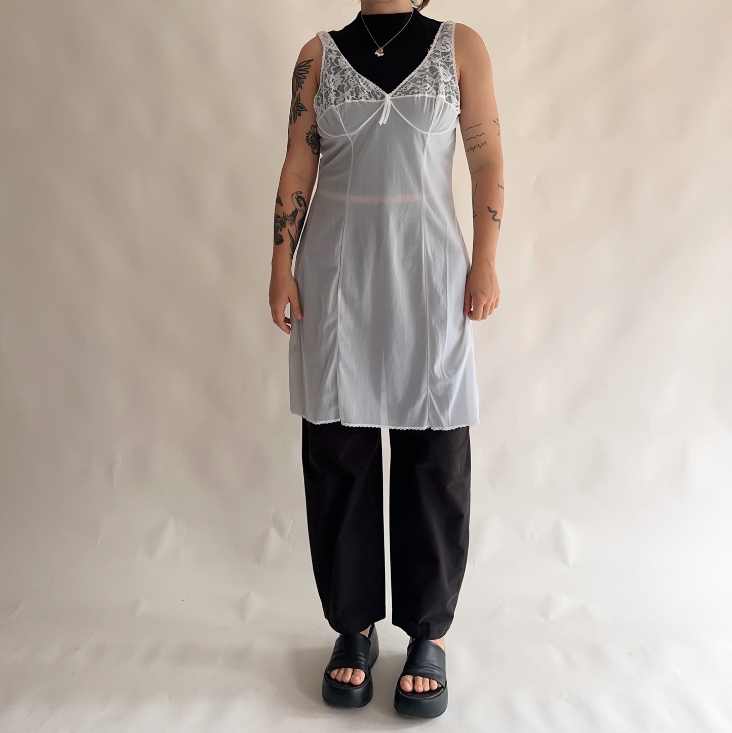 slip dress vintage (L)