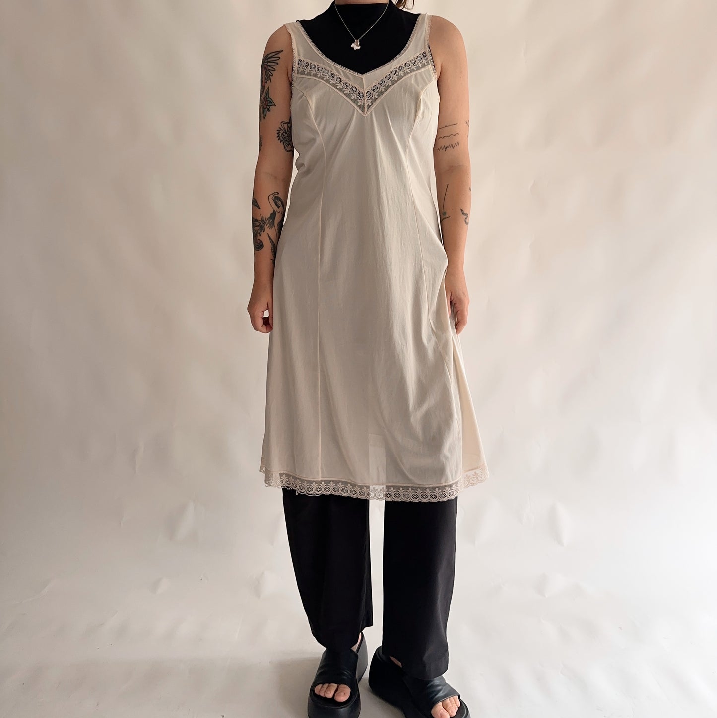 slip dress vintage (L)