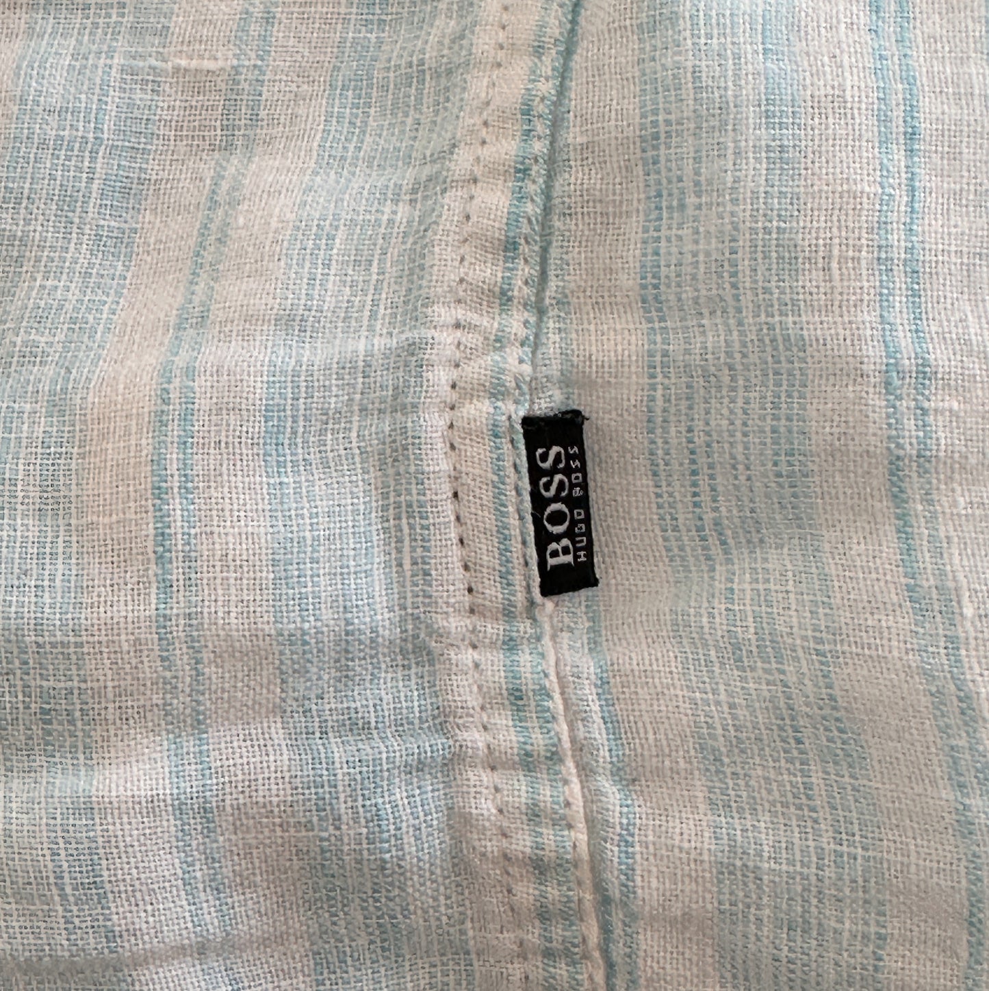 camisa HUGO BOSS 100% linho (L)