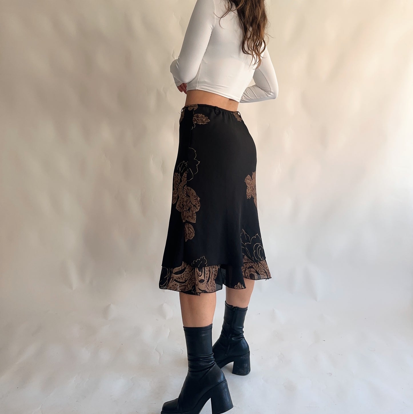Saia Vintage Midi Mesh Floral (M-L)