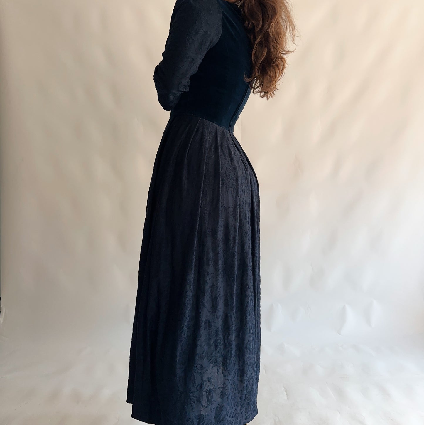 Vestido Vintage Longo (M-L)