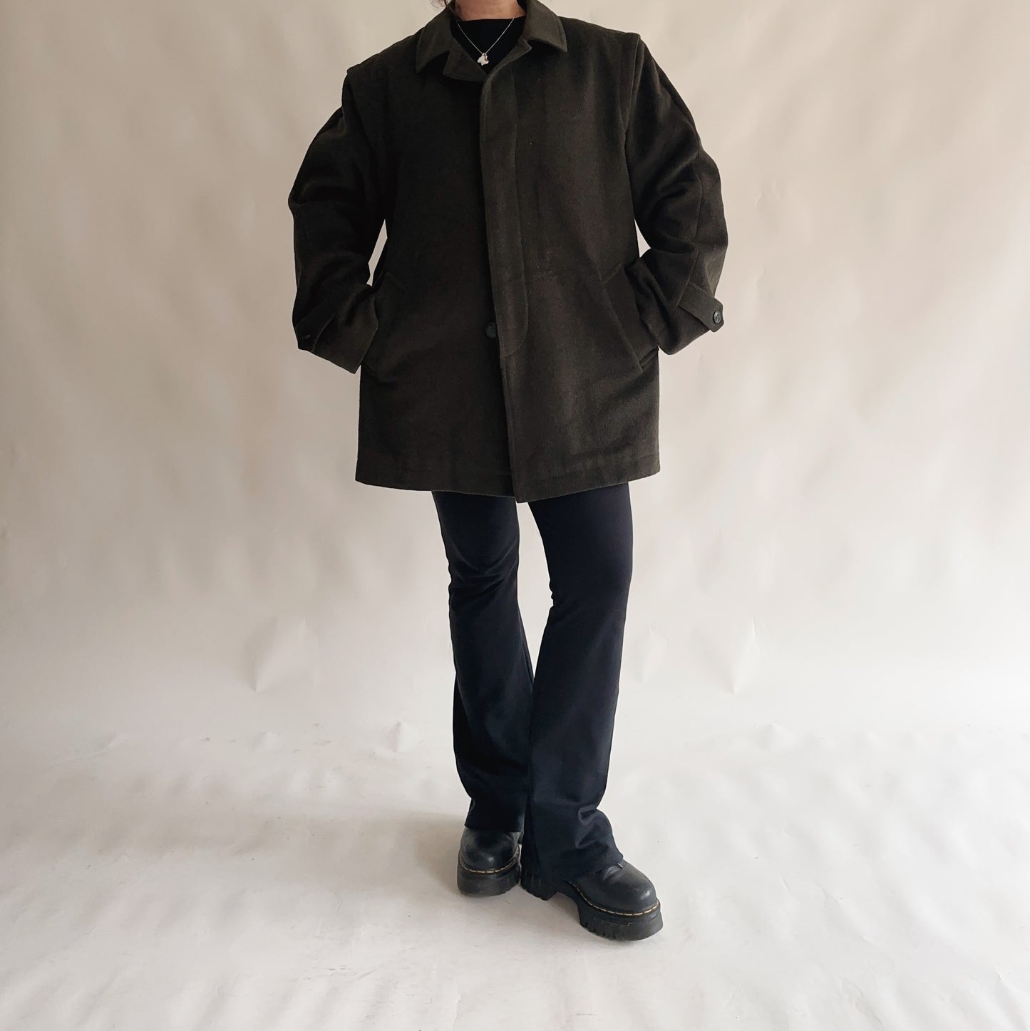 Casaco Vintage de Lã (XL)