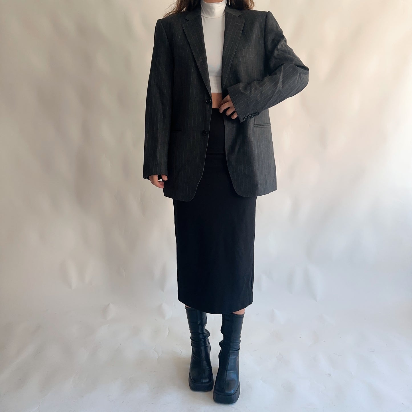 Blazer Vintage 100% lã (L)