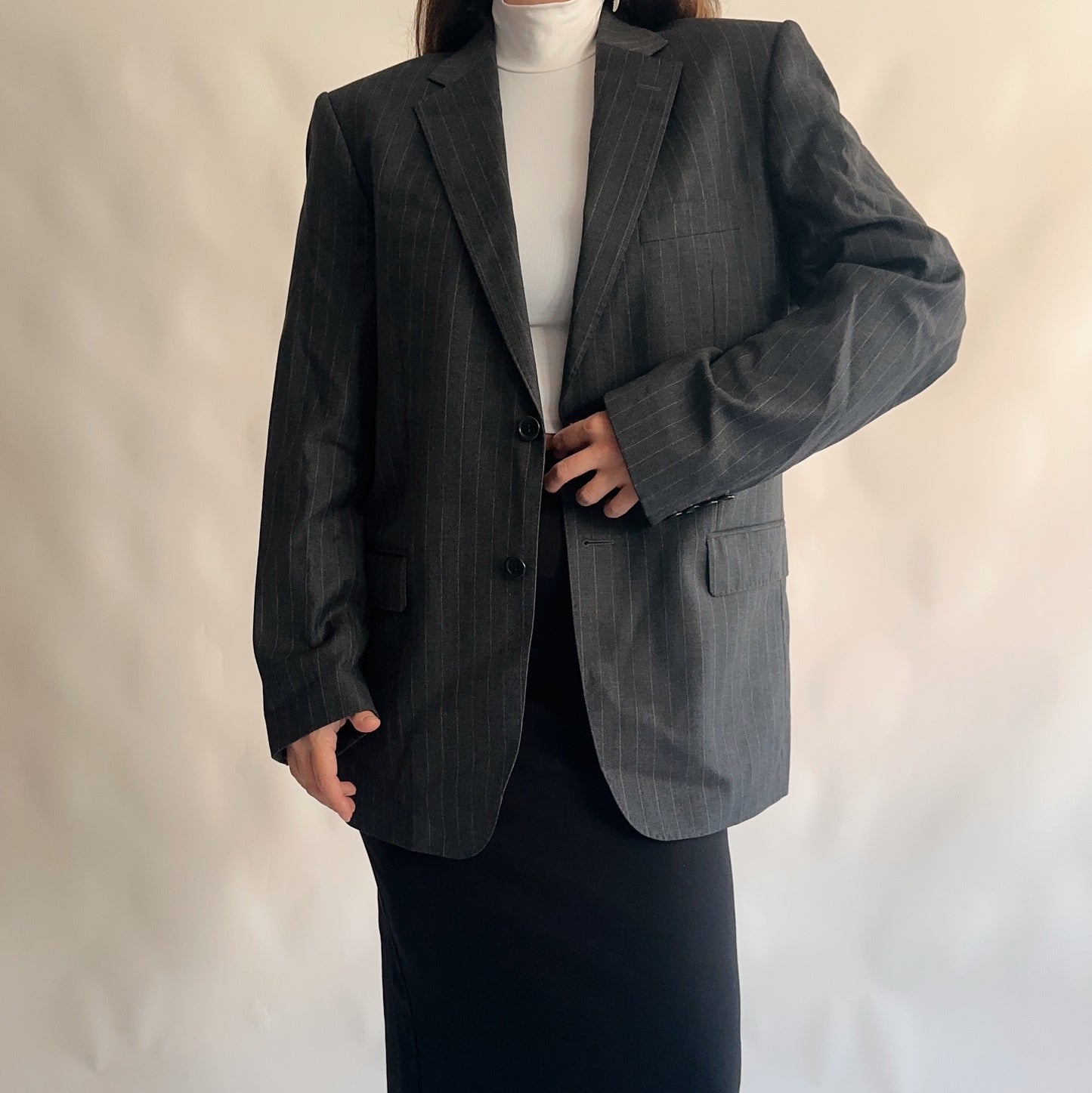 Blazer Vintage 100% lã (L)
