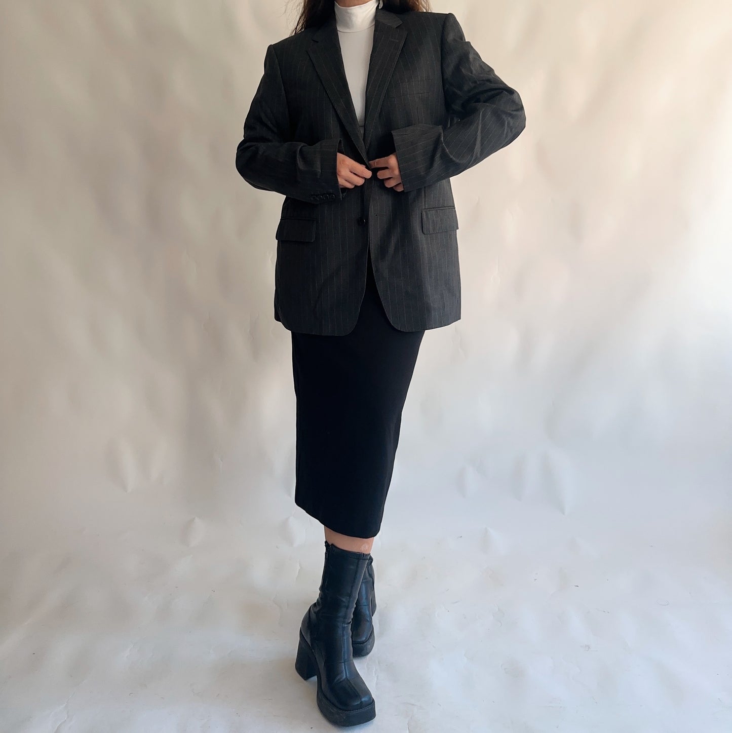 Blazer Vintage 100% lã (L)