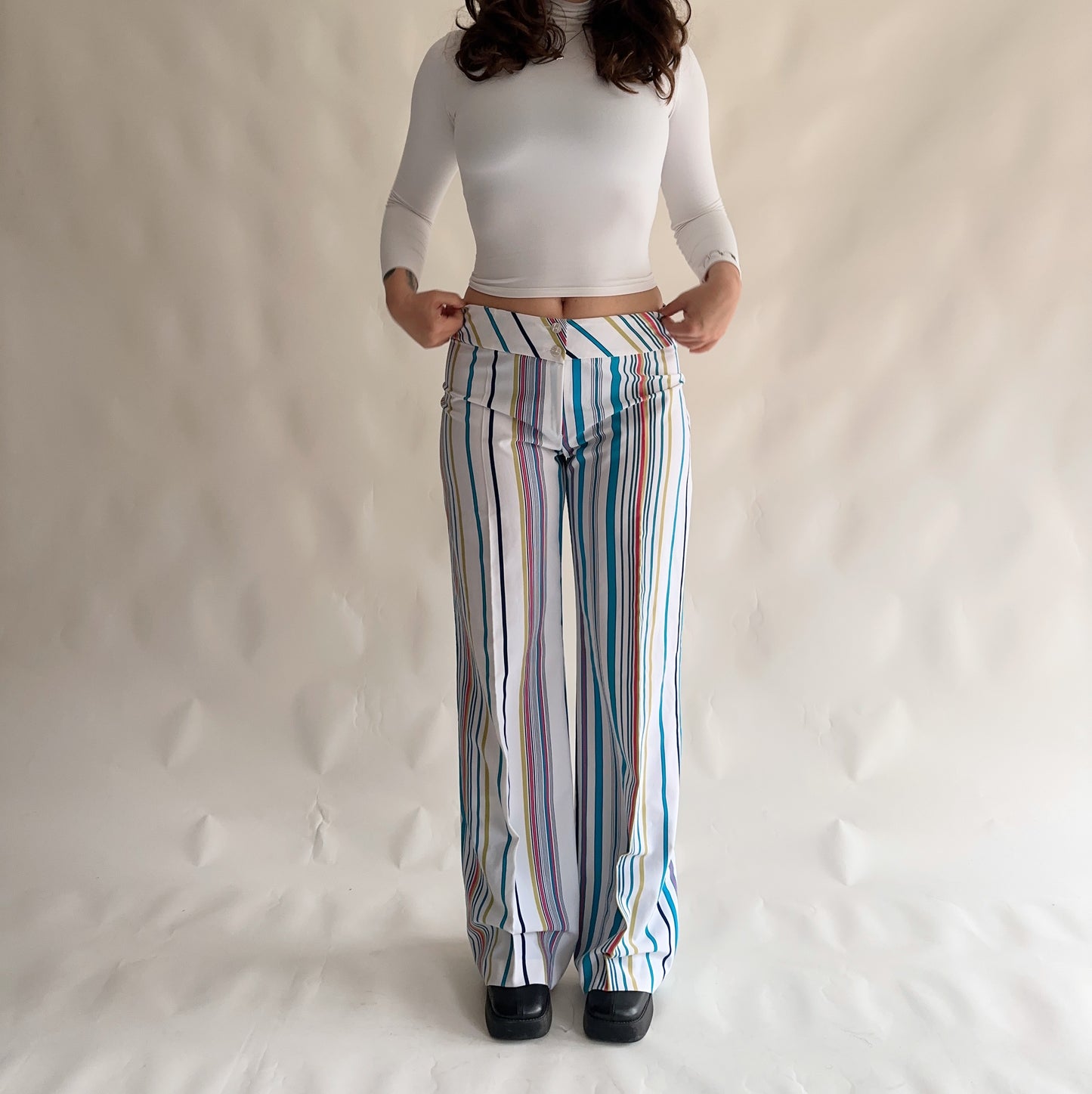 Calças Vintage Retas (L-XL)