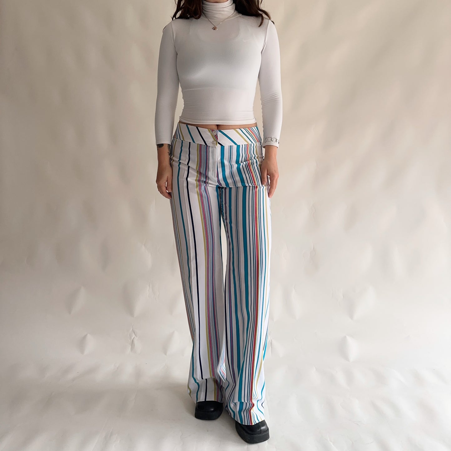 Calças Vintage Retas (L-XL)