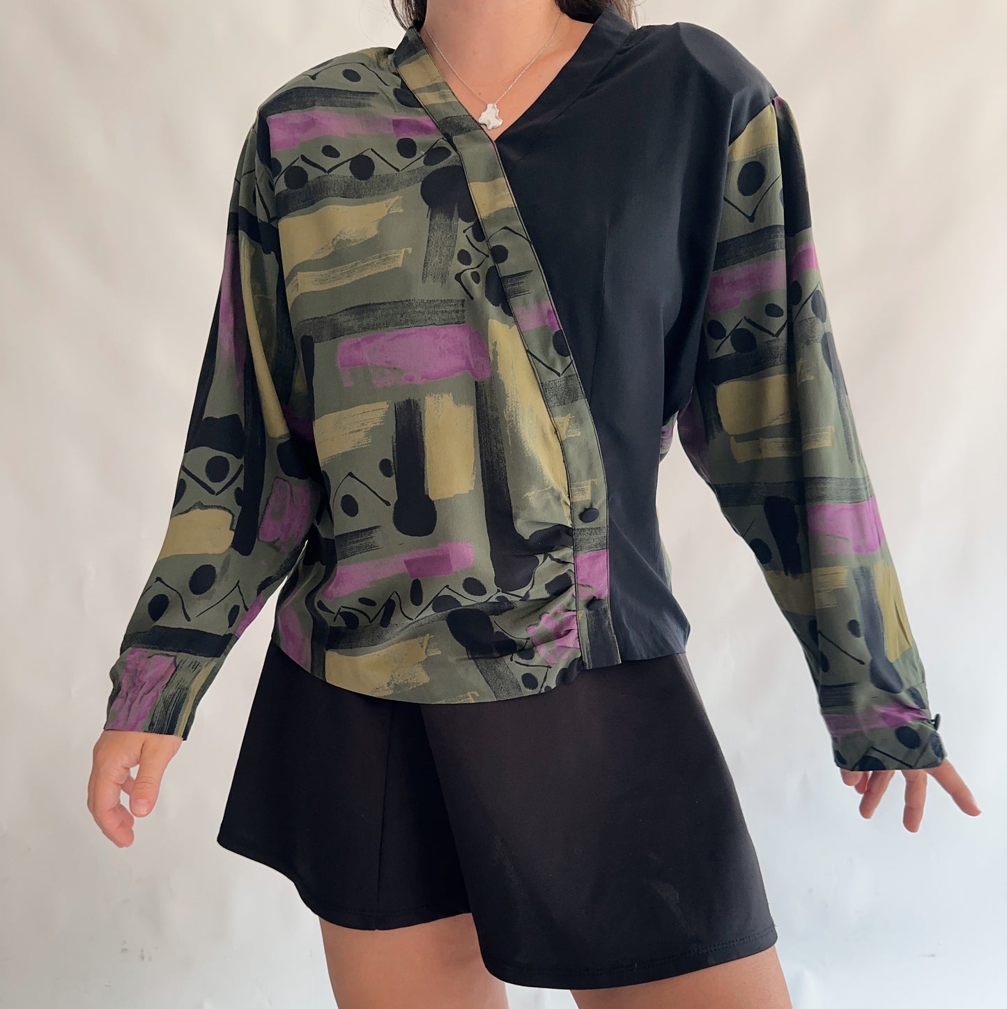 camisa vintage italiana (L)