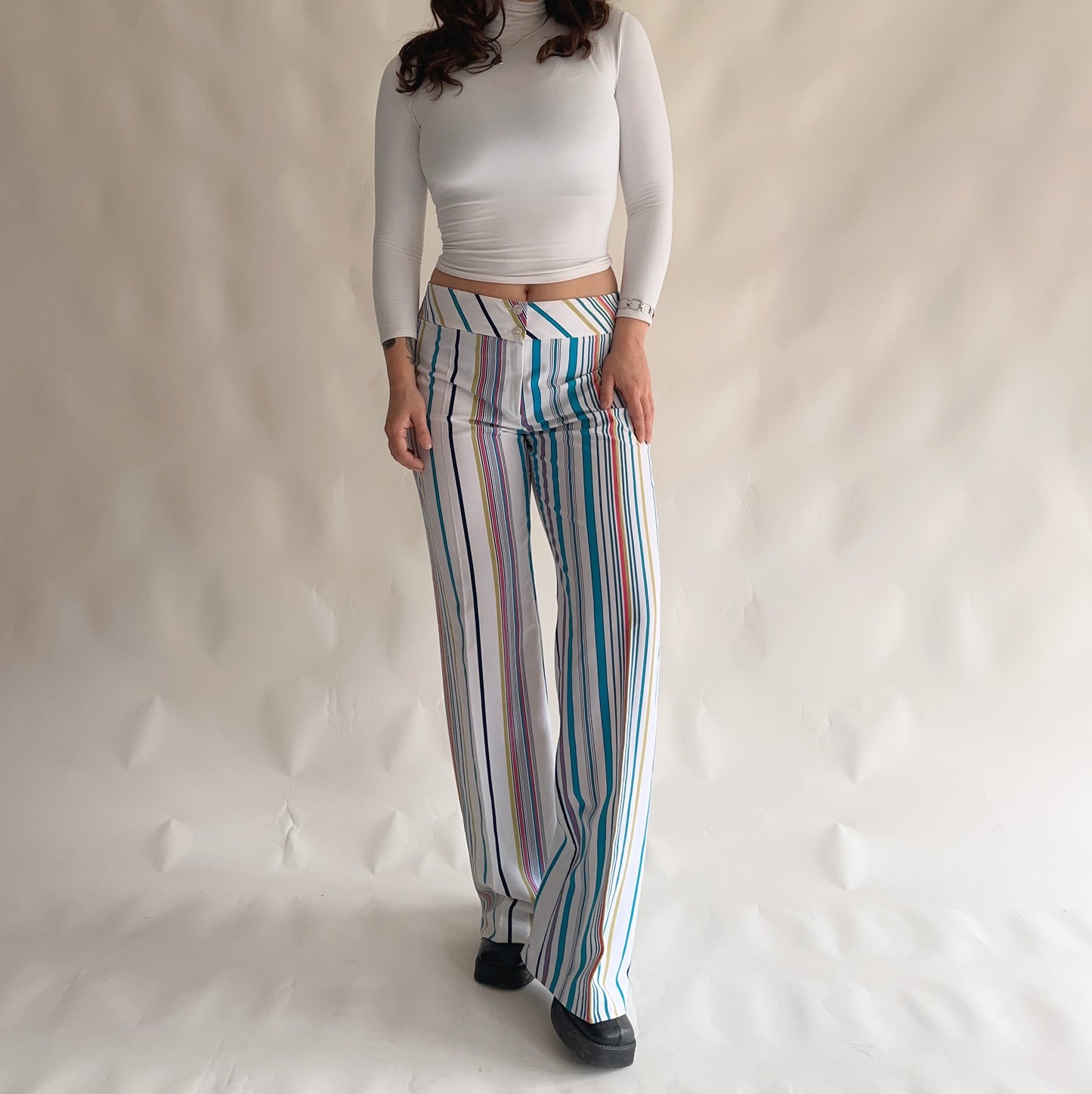 Calças Vintage Retas (L-XL)
