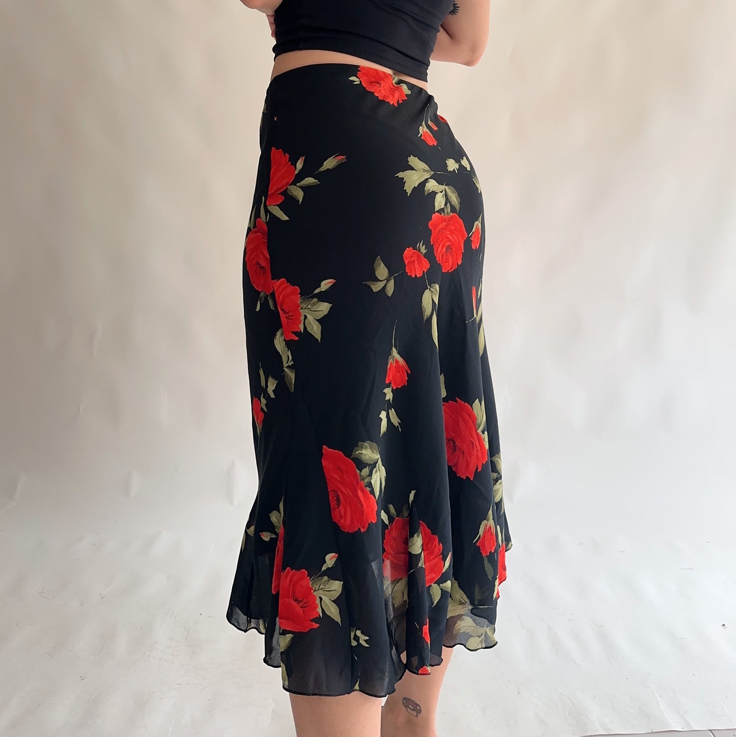 saia vintage floral y2k (M-L)