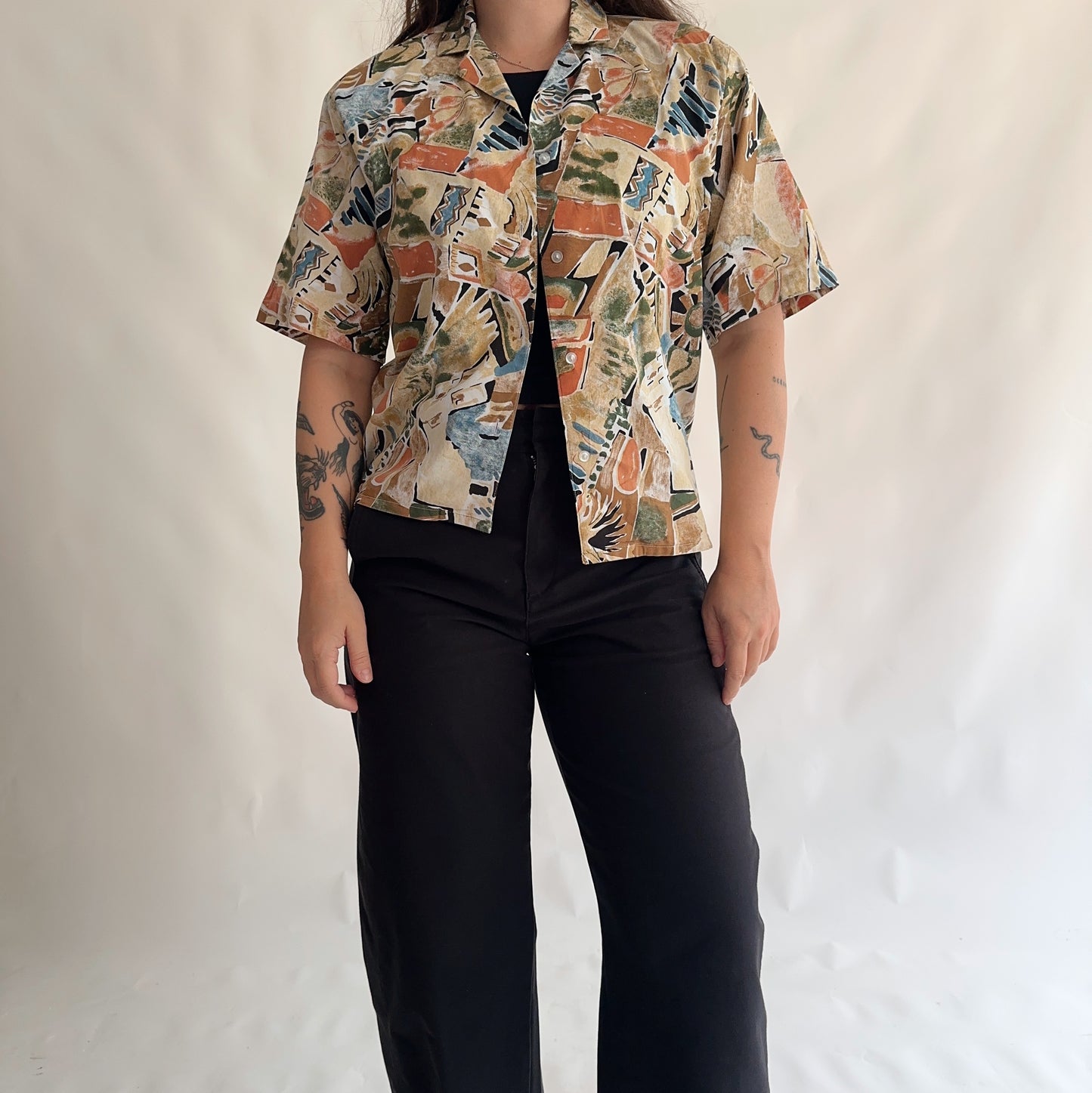 camisa vintage 90s (S.-M)