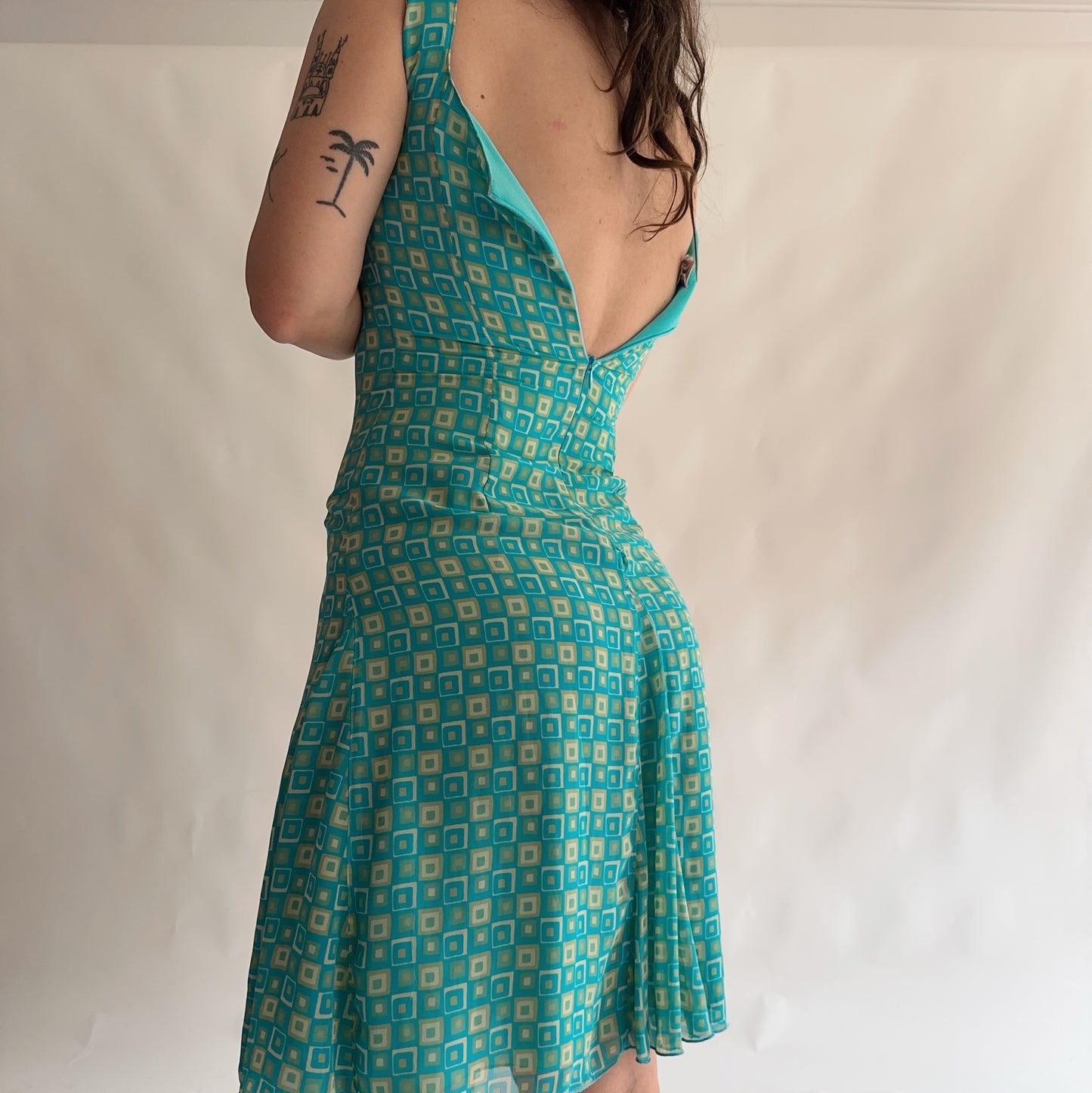 vestido vintage de verão (S)