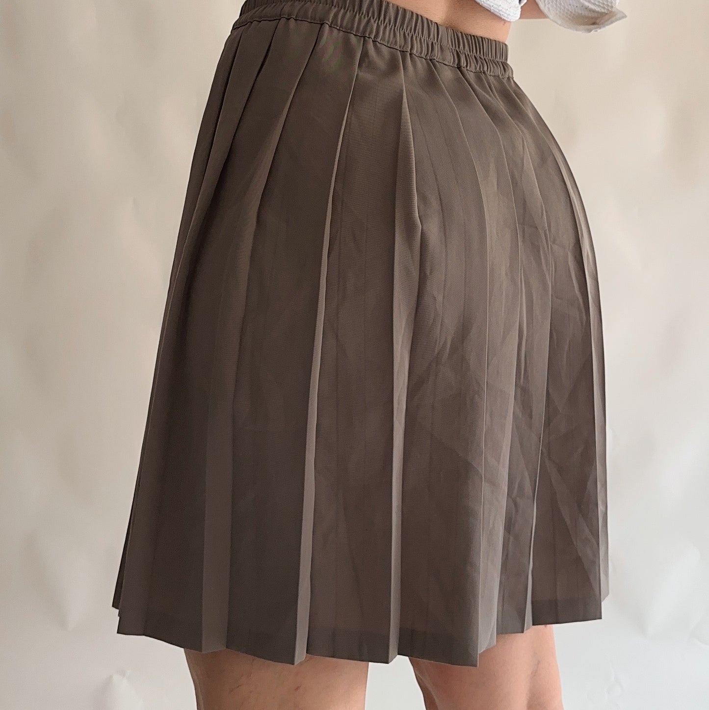 saia vintage plissada (M)