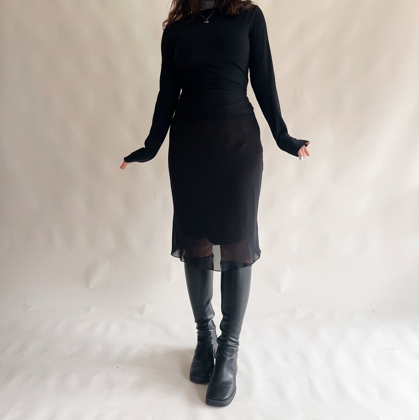 Saia Vintage Mesh y2k (L)