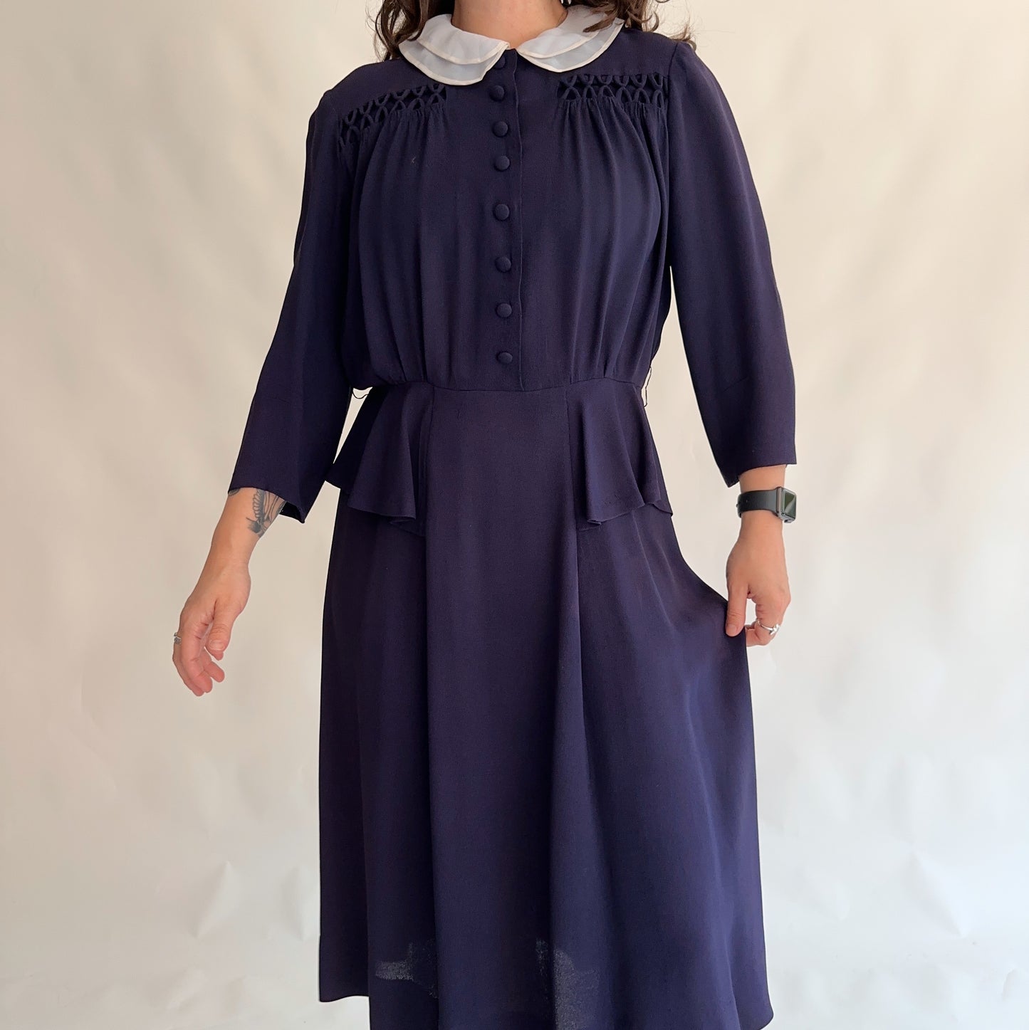 Vestido Vintage 80s (M-L)