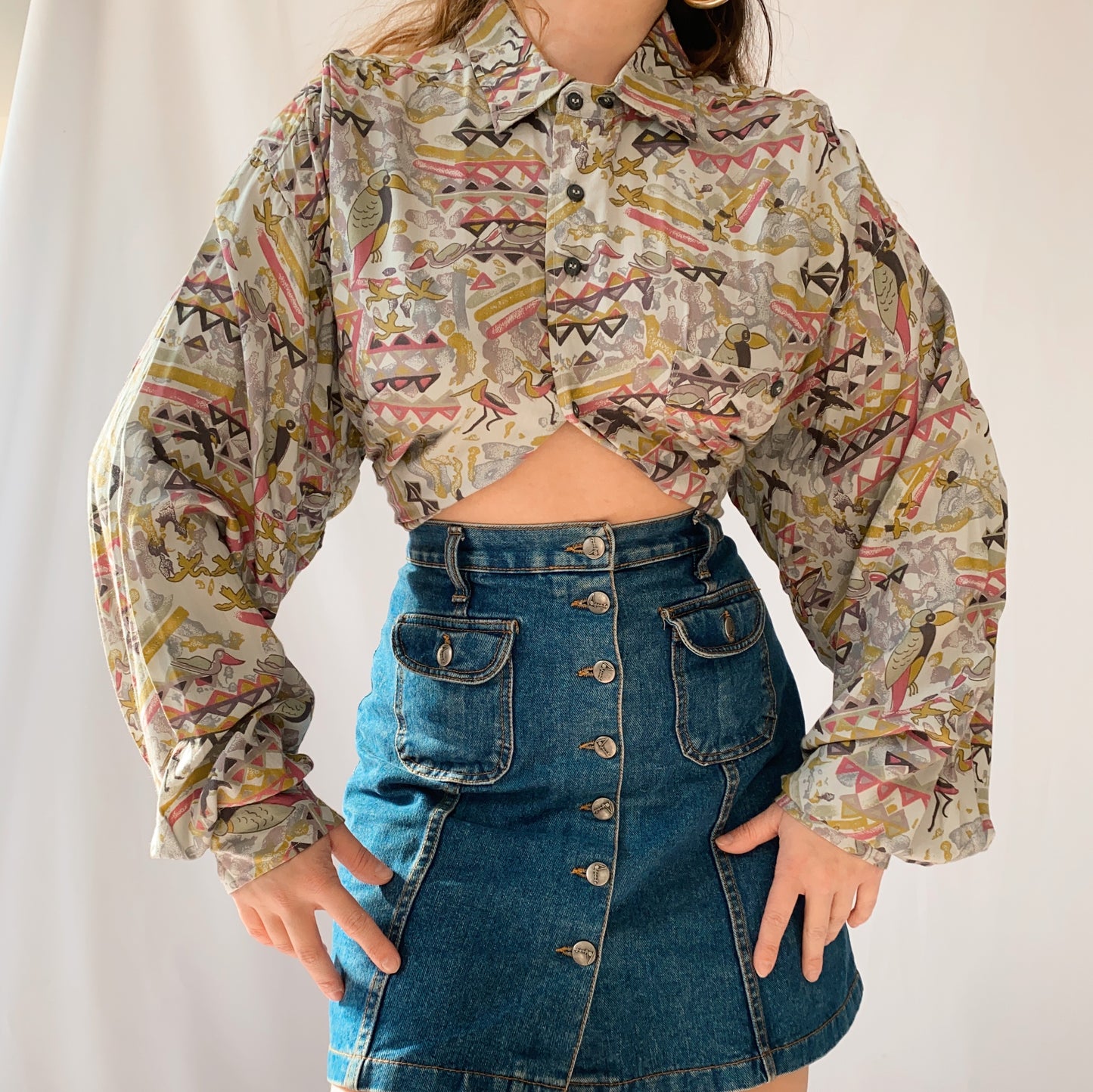 camisa vintage 90s (L)