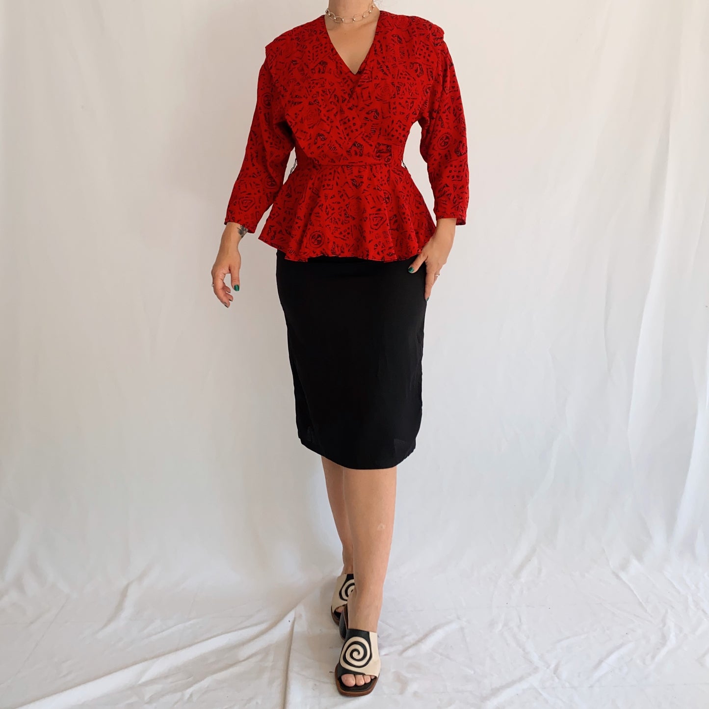 Vestido Vintage 80s (36-38)