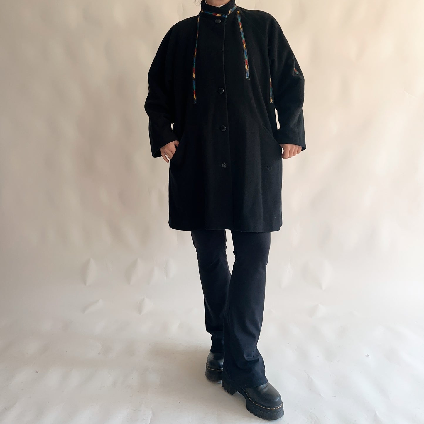 Casaco Vintage Francês Lã + Cashmere