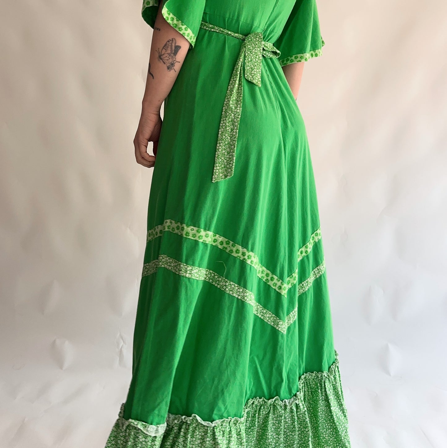 Vestido Vintage Maxi 70s (M-L)