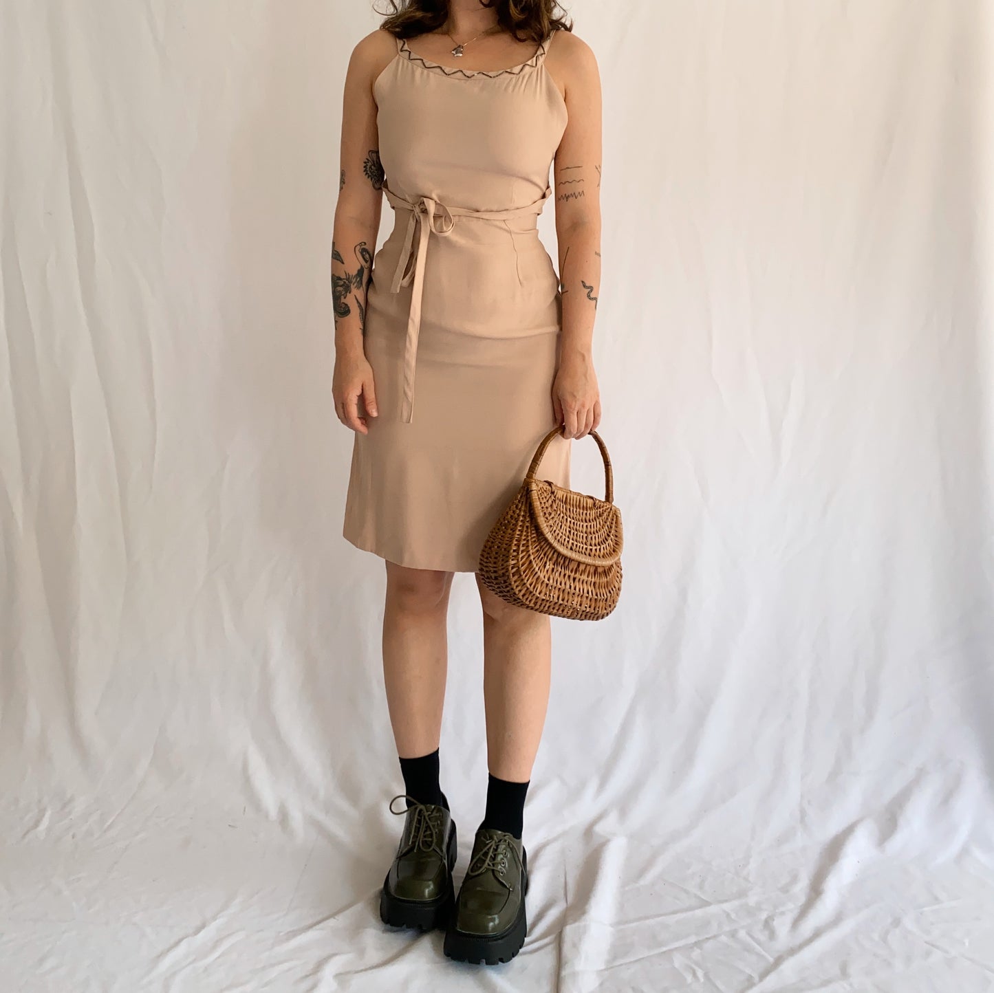 90s vintage dress (M)