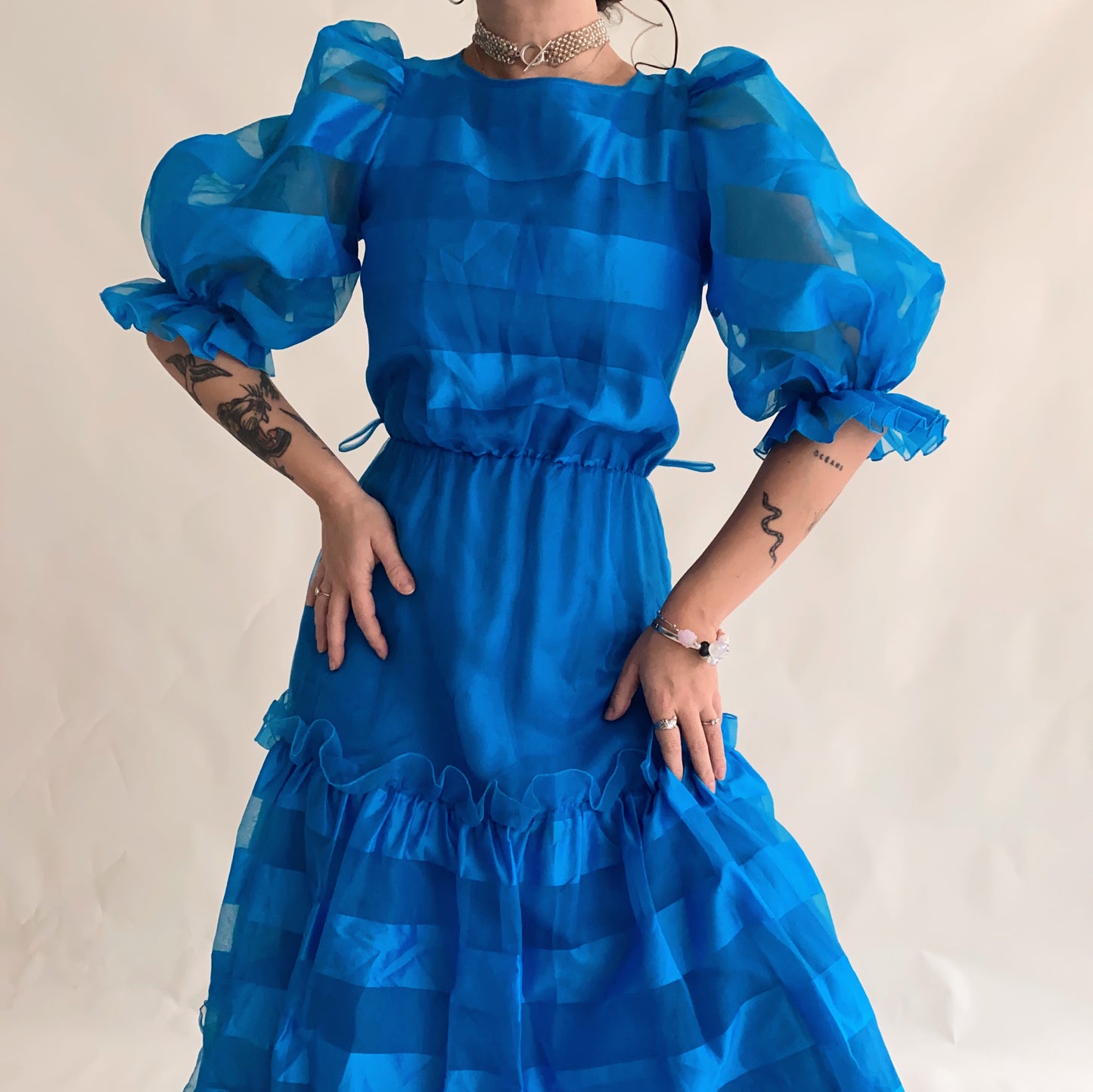 Vestido Vintage Maxi (M)