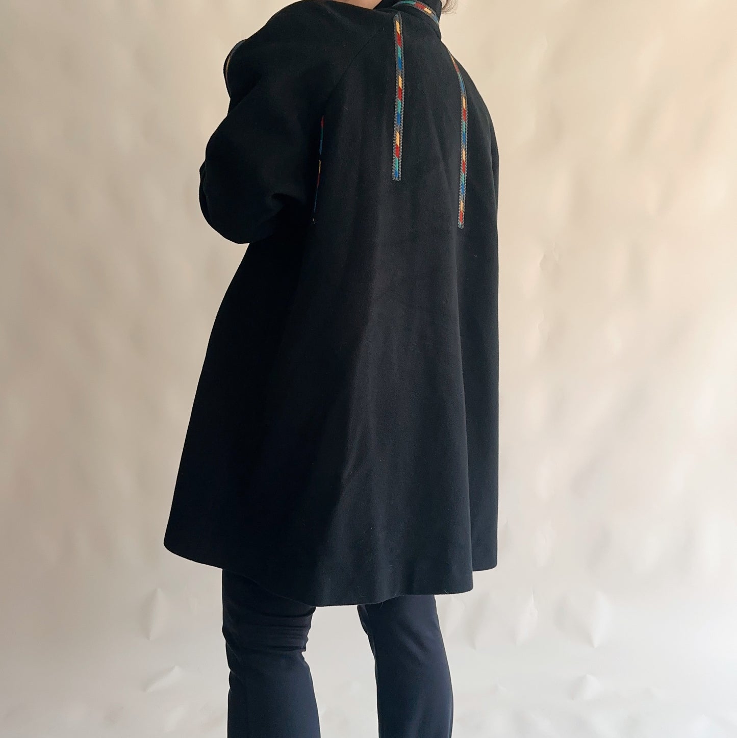 Casaco Vintage Francês Lã + Cashmere