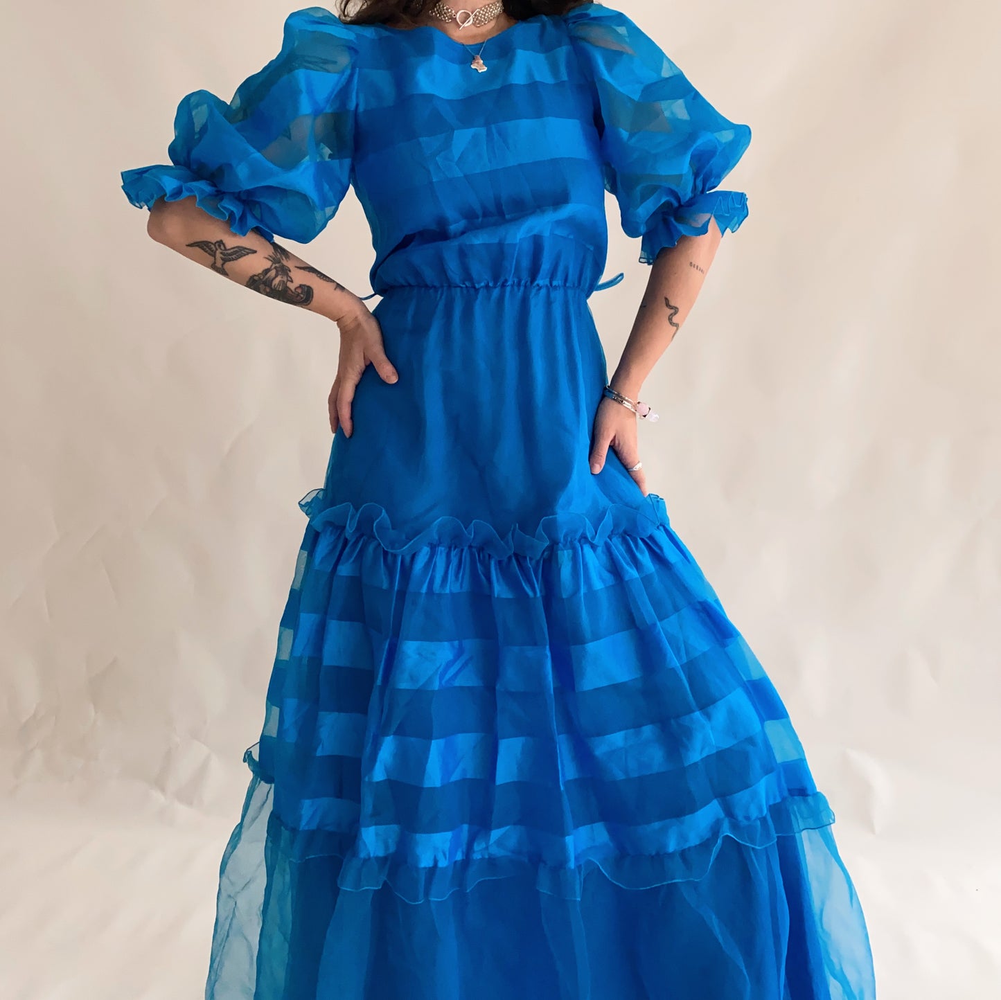 Vestido Vintage Maxi (M)