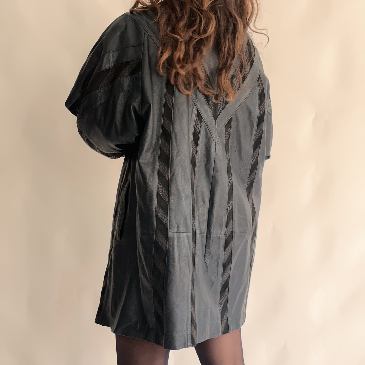 Casaco Vintage Pele 80s