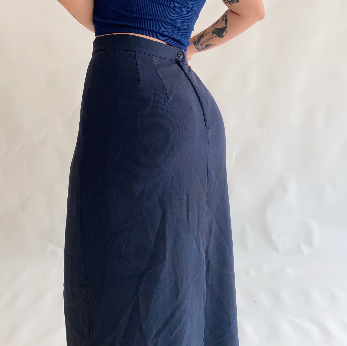 Vintage Midi Skirt (XL)