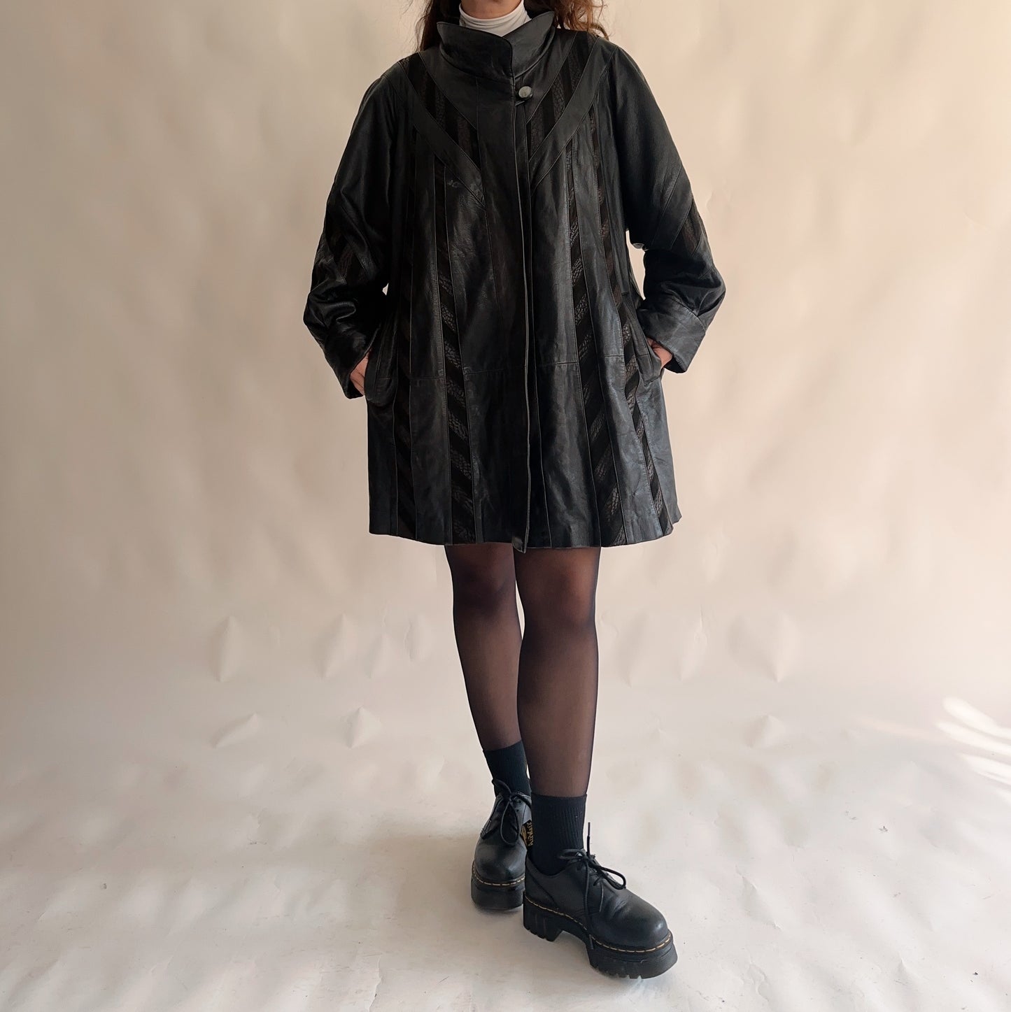 Casaco Vintage Pele 80s