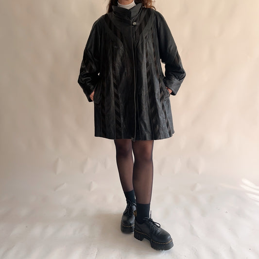 Casaco Vintage Pele 80s