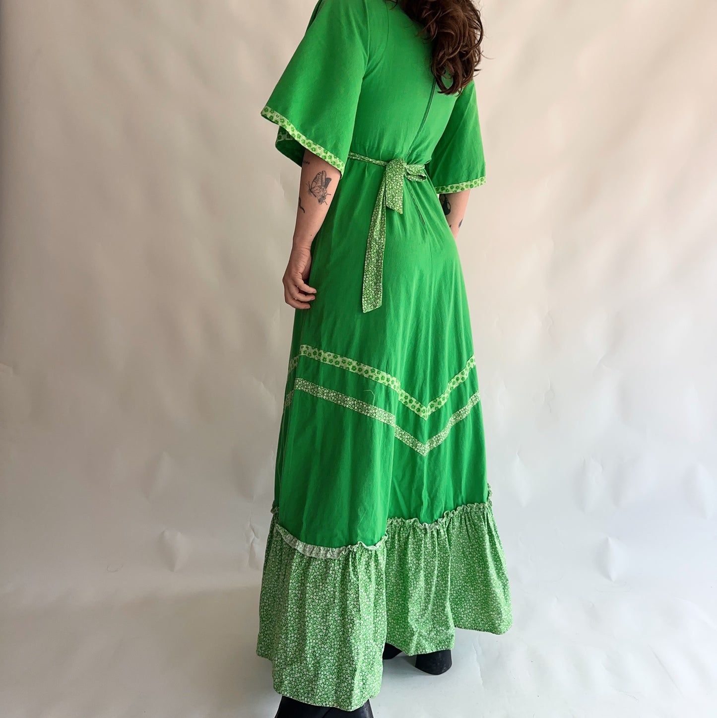 Vestido Vintage Maxi 70s (M-L)
