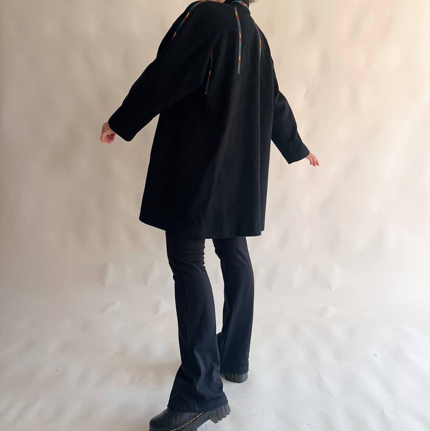 Casaco Vintage Francês Lã + Cashmere