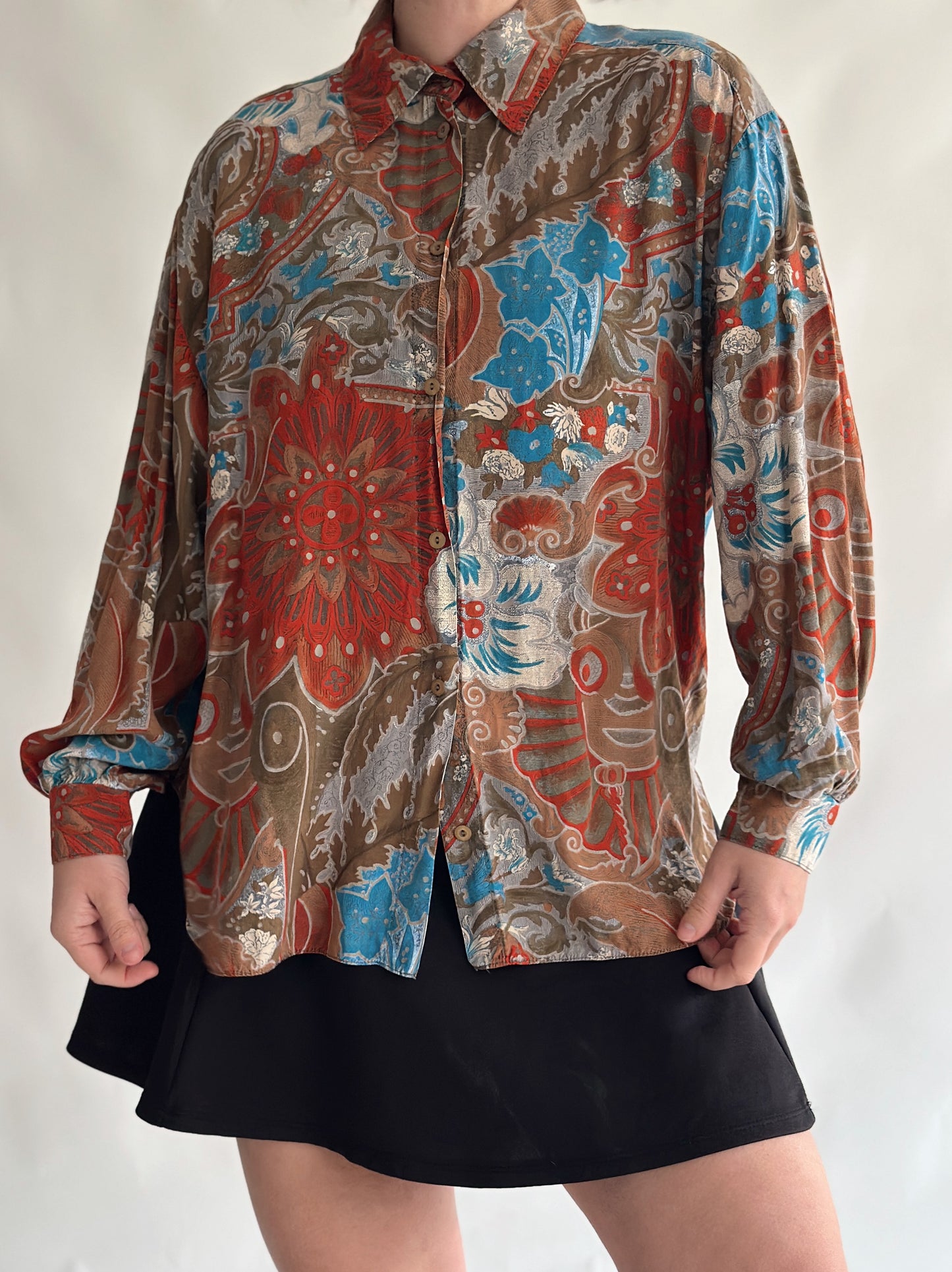 camisa vintage 90s (L)