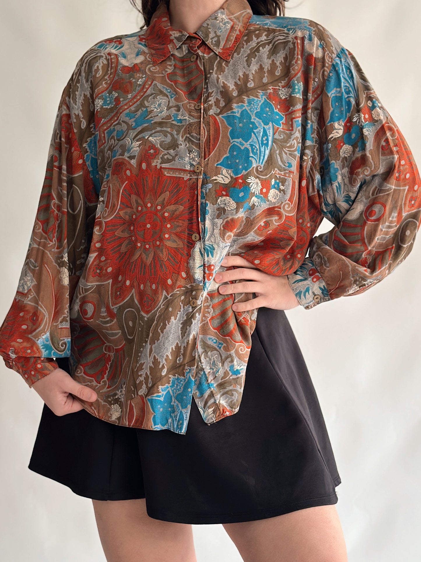 camisa vintage 90s (L)