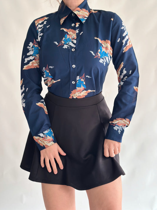 camisa vintage 70s (M)