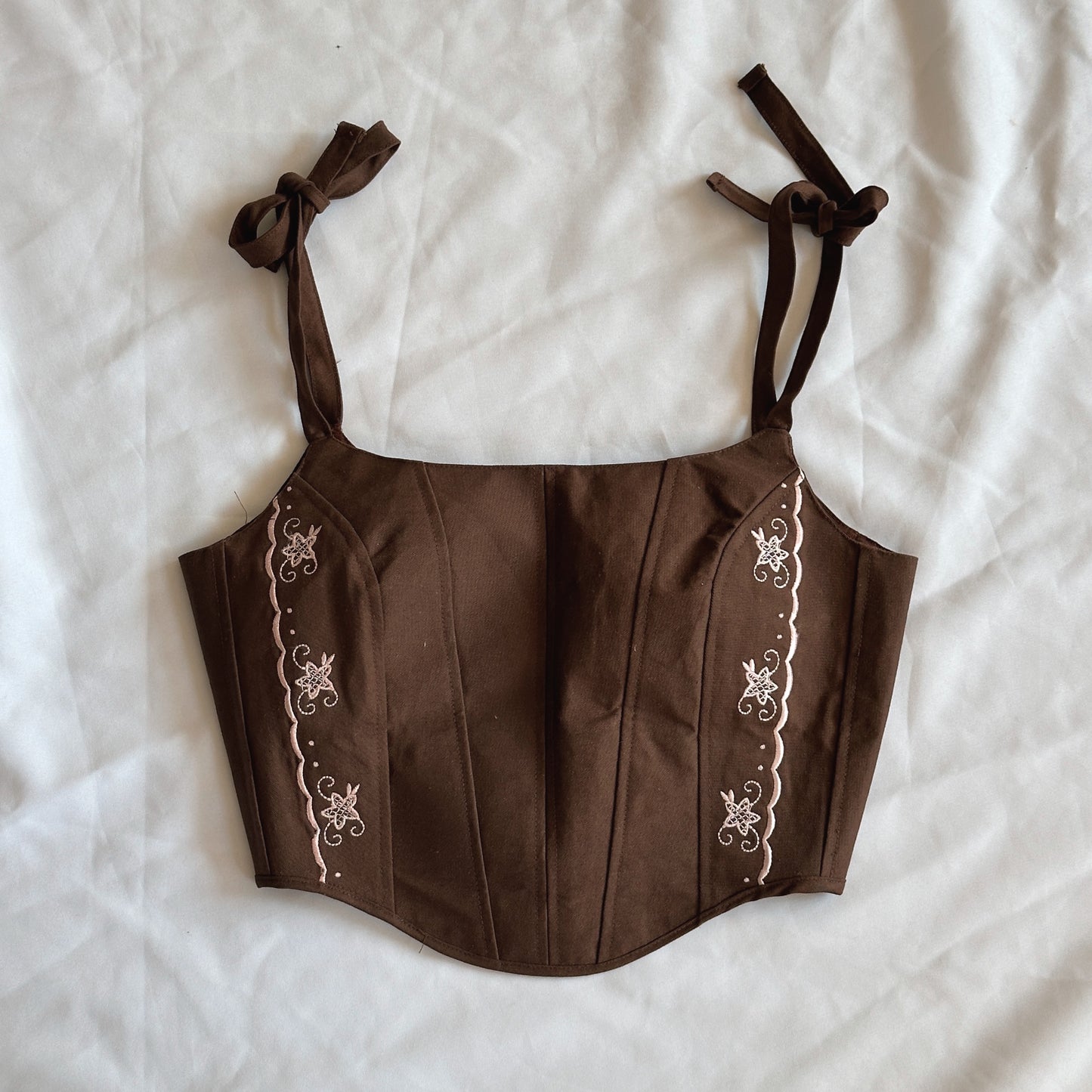 upcycling corset  (S-M)