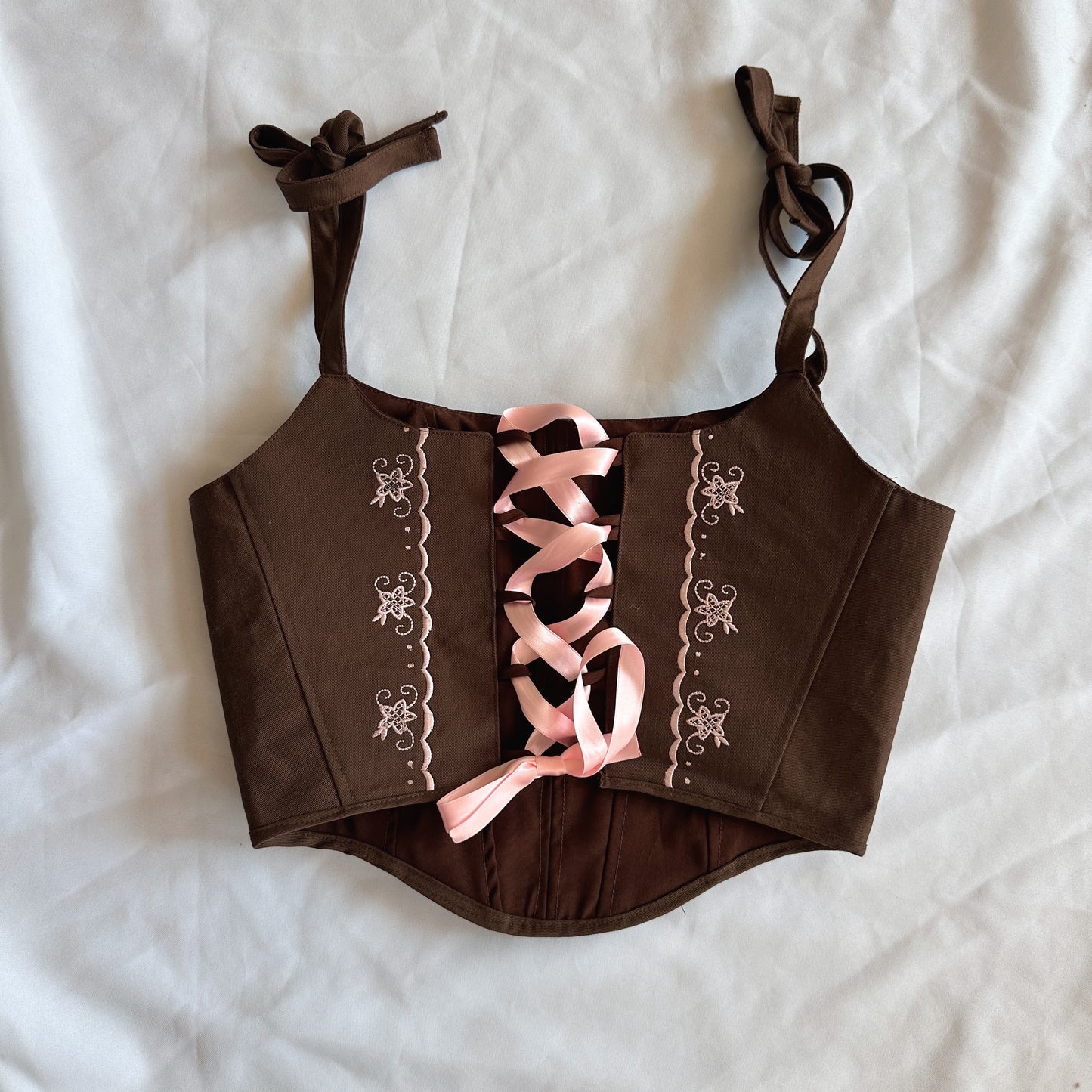 upcycling corset  (S-M)