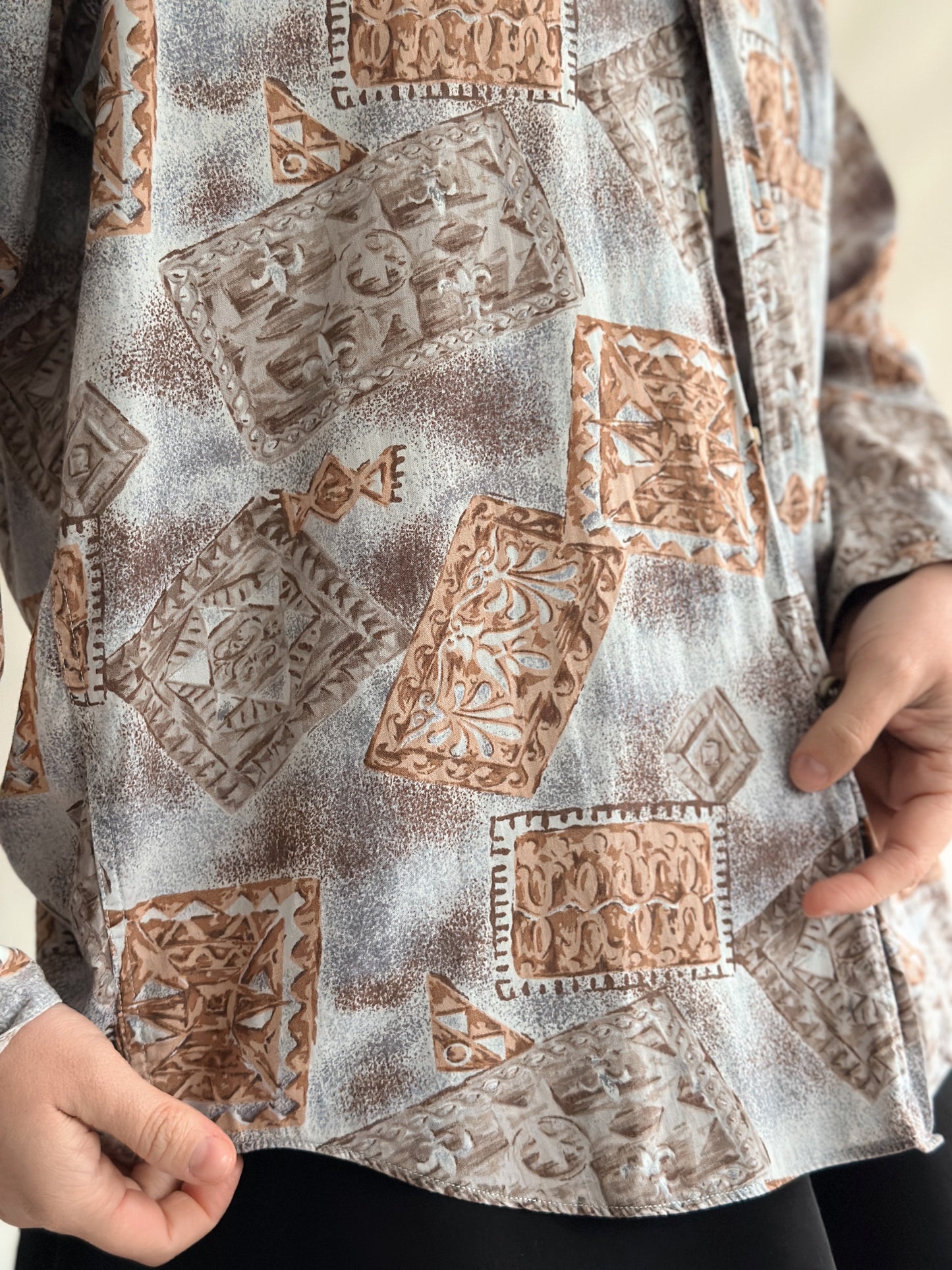 camisa vintage 90s (M-L)