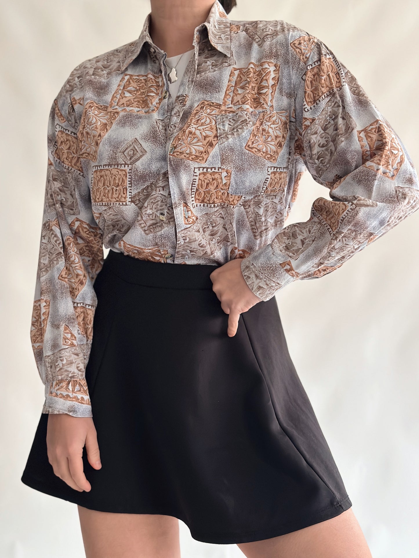 camisa vintage 90s (M-L)